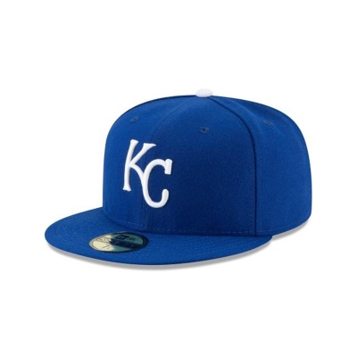 Kansas City Royals Gorra | New Era MLB Authentic Collection 59fifty Fitted Cap Mexico - Azules